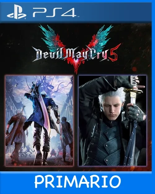 Ps4 Digital Devil May Cry 5 + Vergil Primario