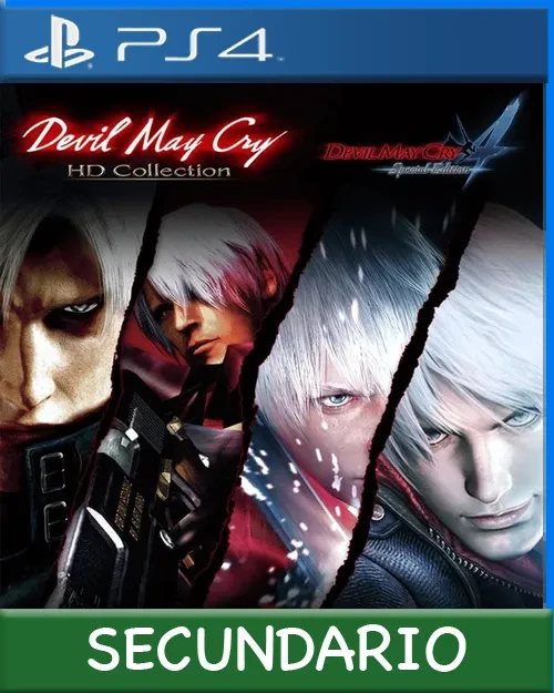 Ps4 Digital Devil May Cry HD Collection & 4SE Bundle Secundario