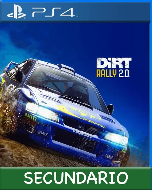 Ps4 Digital DiRT Rally 2.0 Secundario