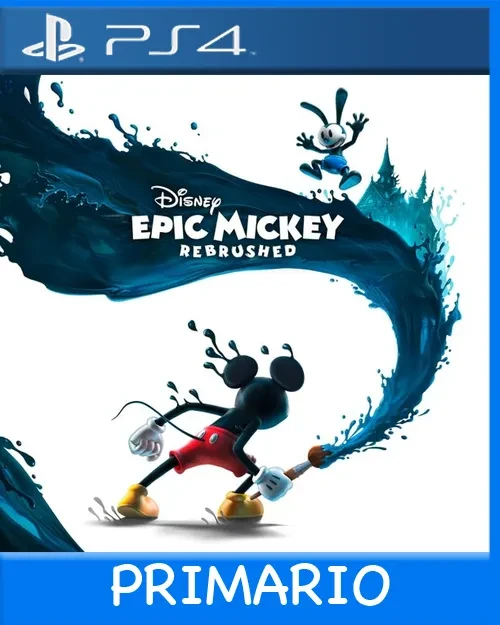 Ps4 Digital Disney Epic Mickey: Rebrushed Primario