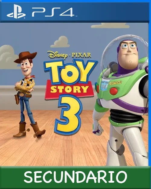 Ps4 Digital Disney Pixar Toy Story 3 Secundario