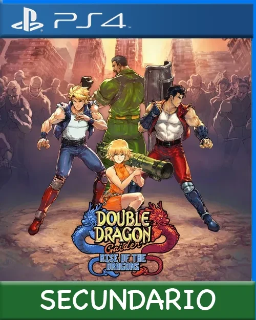 Ps4 Digital Double Dragon Gaiden: Rise of the Dragons Secundario