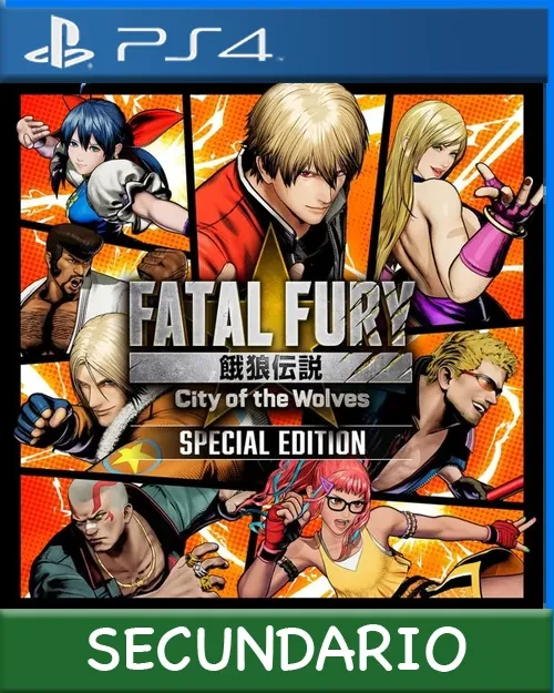 Ps4 Digital FATAL FURY: City of the Wolves - Special Edition Secundario