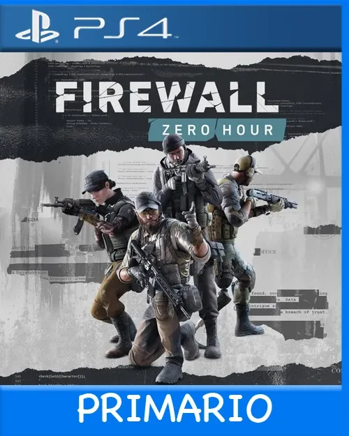Ps4 Digital Firewall Zero Hour Primario
