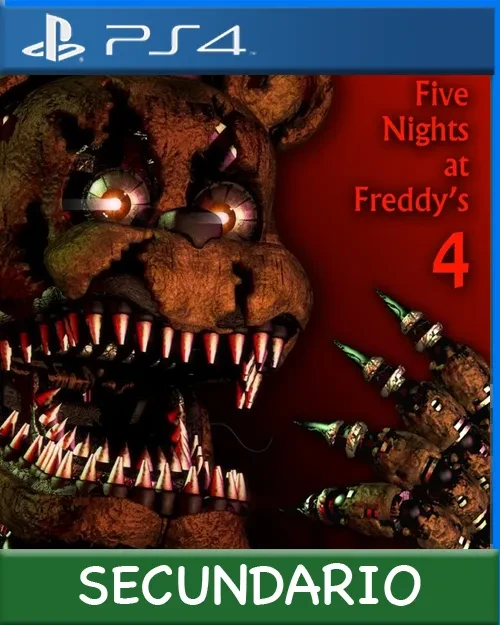 Ps4 Digital Five Nights at Freddy's 4 Secundario