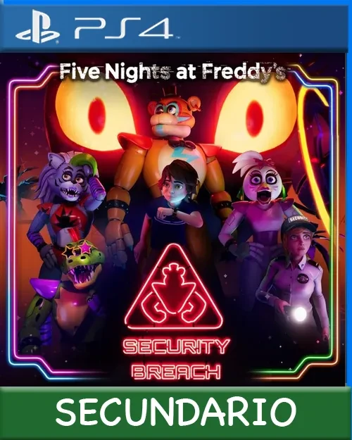 Ps4 Digital Five Nights at Freddy's: Security Breach Secundario