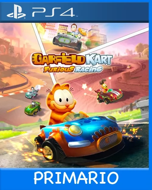 Ps4 Digital Garfield Kart - Furious Racing Primario