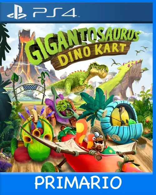 Ps4 Digital Gigantosaurus: Dino Kart Primario