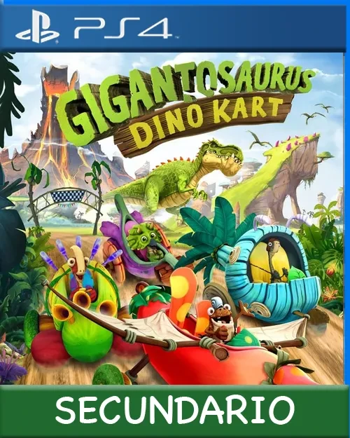 Ps4 Digital Gigantosaurus: Dino Kart Secundario