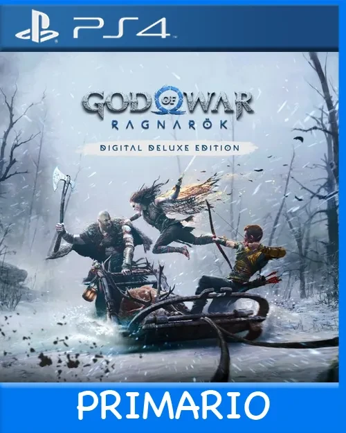 Ps4 Digital God of War Ragnarök Digital Deluxe Edition Primario