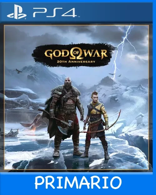 Ps4 Digital God of War Ragnarök Primario