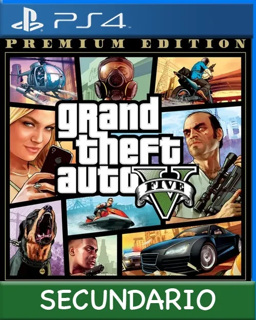 Ps4 Digital Grand Theft Auto V: Premium Edition Secundario