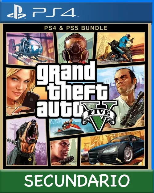 Ps4 Digital Grand Theft Auto V Secundario