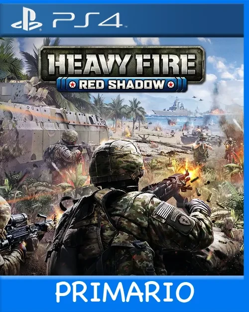 Ps4 Digital Heavy Fire: Red Shadow Primario