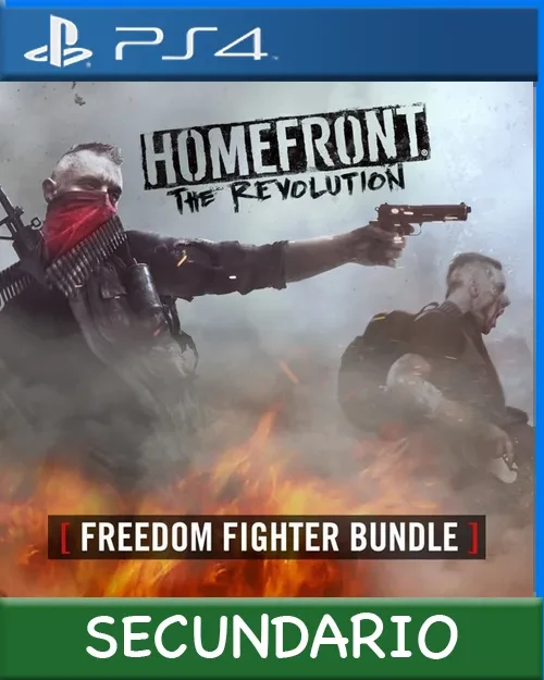 Ps4 Digital Homefront: The Revolution 'Freedom Fighter' Bundle Secundario