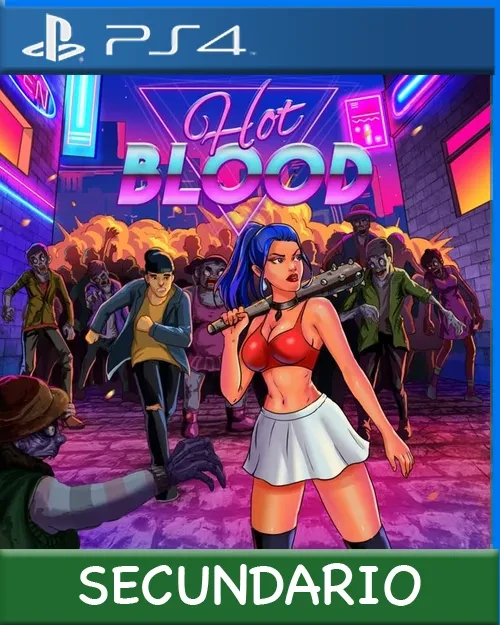 Ps4 Digital Hot Blood Secundario