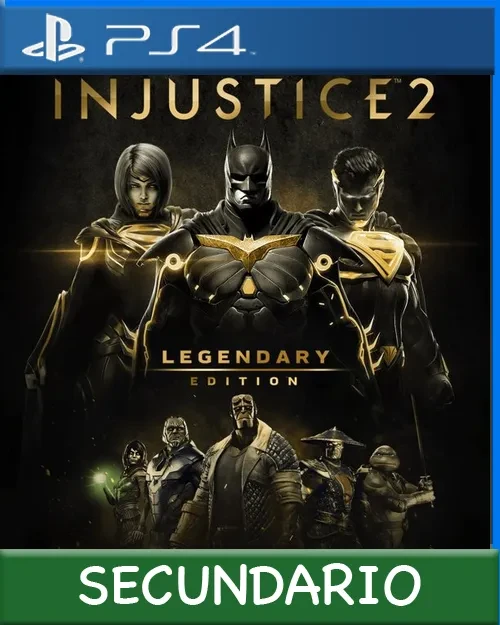 Ps4 Digital Injustice 2 - Legendary Edition Secundario