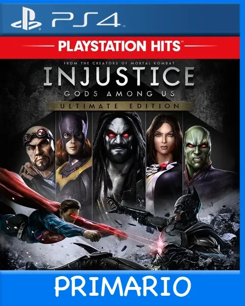 Ps4 Digital Injustice: Gods Among Us Ultimate Edition Primario