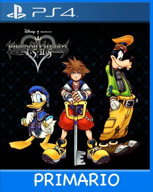 Ps4 Digital KINGDOM HEARTS HD 1.5 +2.5 ReMIX Primario