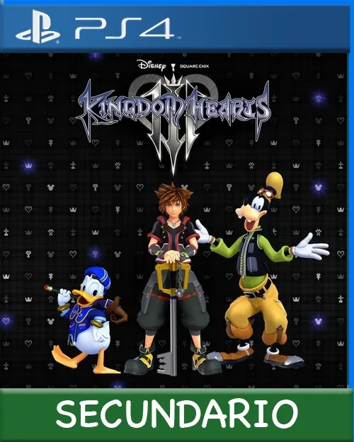 Ps4 Digital KINGDOM HEARTS III Secundario