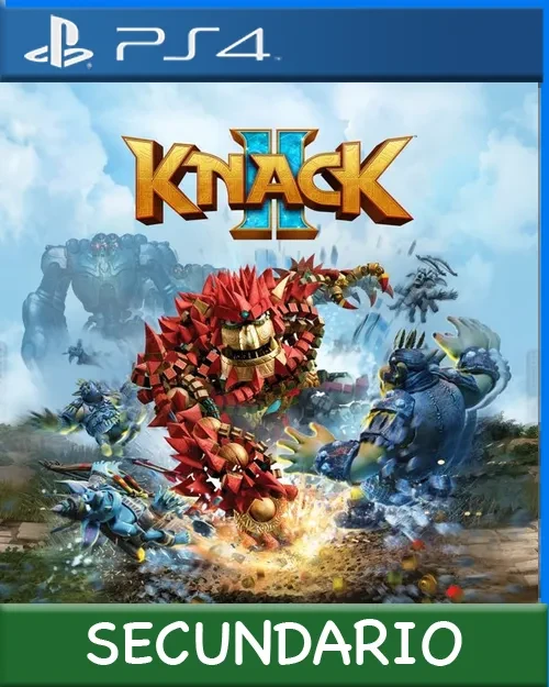 Ps4 Digital Knack 2 Secundario
