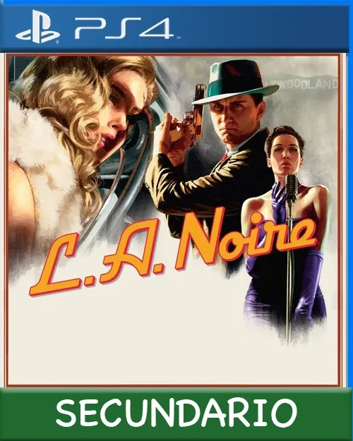 Ps4 Digital L.A. Noire Secundario