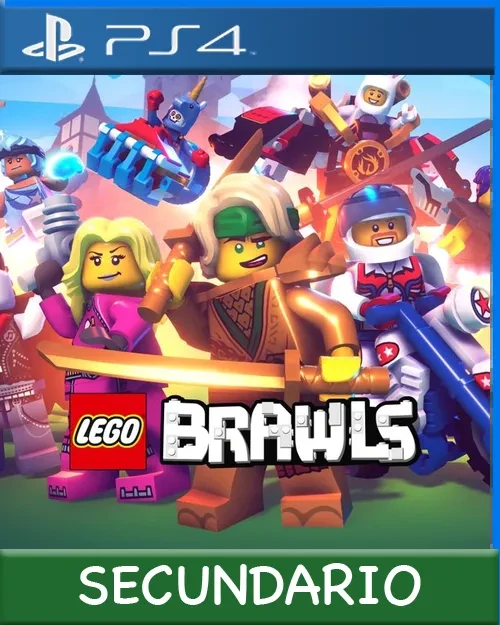 Ps4 Digital LEGO Brawls Secundario