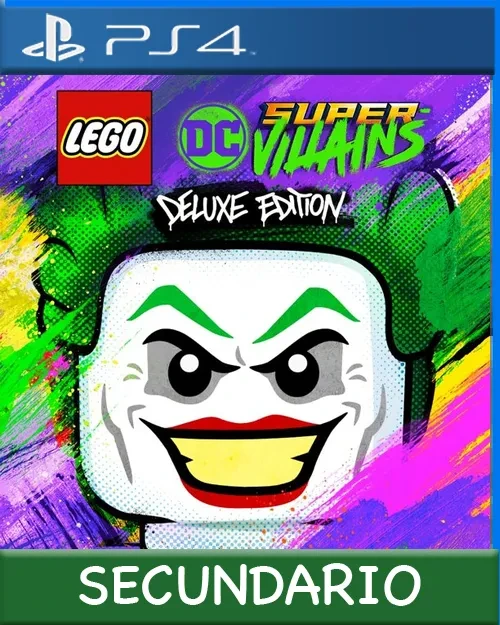 Ps4 Digital LEGO DC Super-Villains Deluxe Edition Secundario