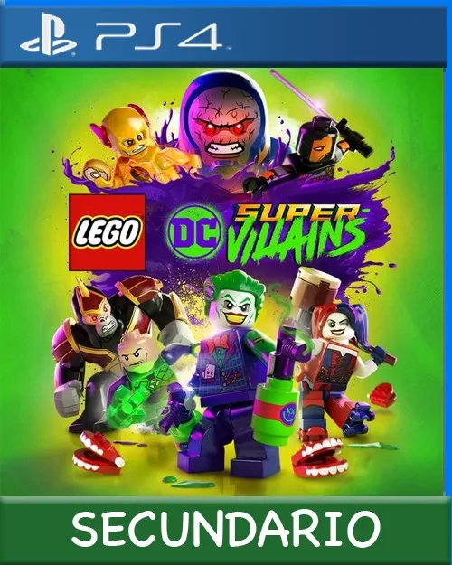 Ps4 Digital LEGO DC Super-Villains Secundario
