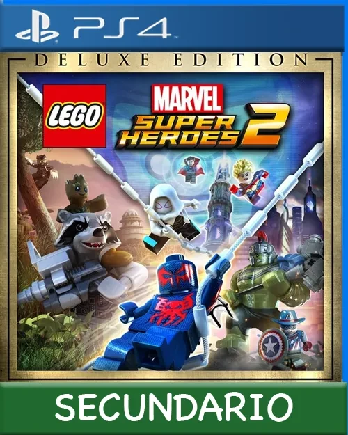 Ps4 Digital LEGO Marvel Super Heroes 2 Deluxe Edition Secundario