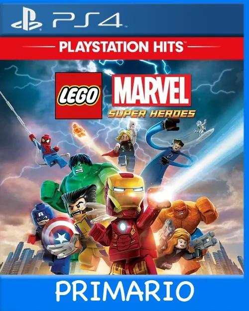 Ps4 Digital LEGO Marvel Super Heroes Primario
