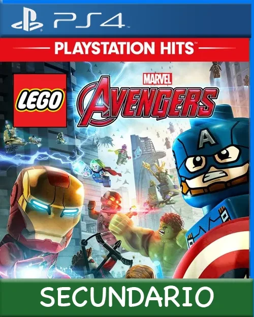 Ps4 Digital LEGO Marvel's Avengers Secundario