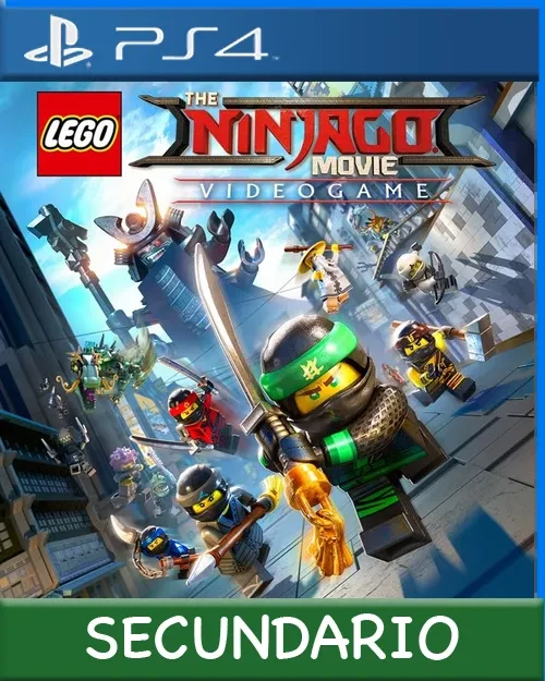 Ps4 Digital LEGO NINJAGO Movie Video Game Secundario