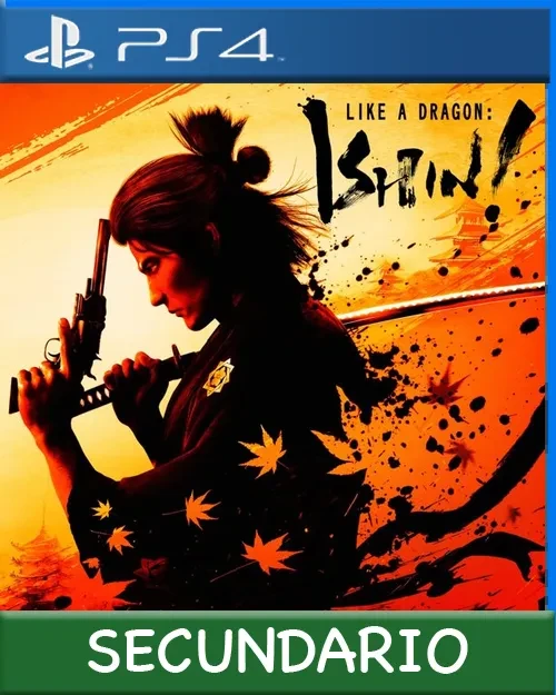 Ps4 Digital Like a Dragon: Ishin! Secundario