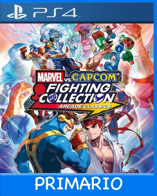 Ps4 Digital MARVEL vs. CAPCOM Fighting Collection: Arcade Classics Primario