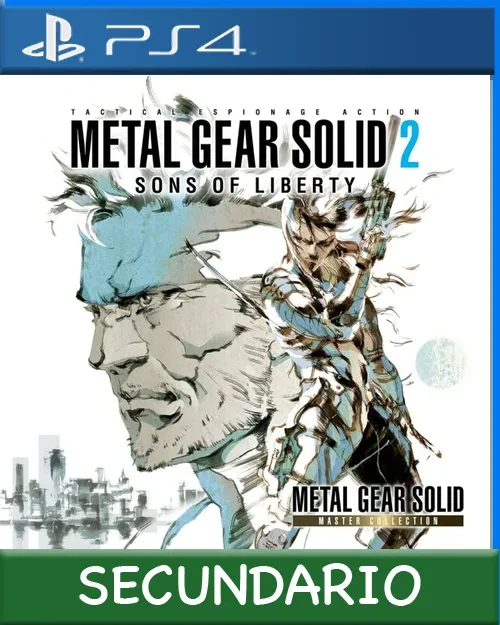 Ps4 Digital METAL GEAR SOLID 2: Sons of Liberty - Master Collection Version Secundario
