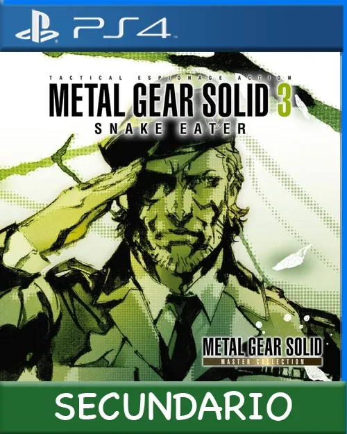 Ps4 Digital METAL GEAR SOLID 3: Snake Eater - Master Collection Version Secundario