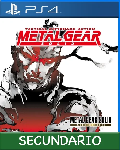 Ps4 Digital METAL GEAR SOLID - Master Collection Version Secundario