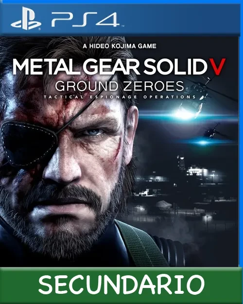 Ps4 Digital METAL GEAR SOLID V: GROUND ZEROES Secundario