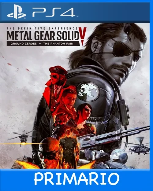 Ps4 Digital METAL GEAR SOLID V: THE DEFINITIVE EXPERIENCE Primario