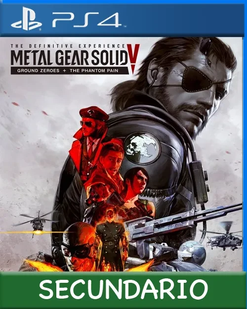Ps4 Digital METAL GEAR SOLID V: THE DEFINITIVE EXPERIENCE Secundario
