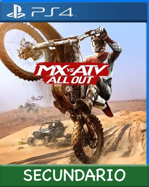 Ps4 Digital MX vs ATV All Out Secundario