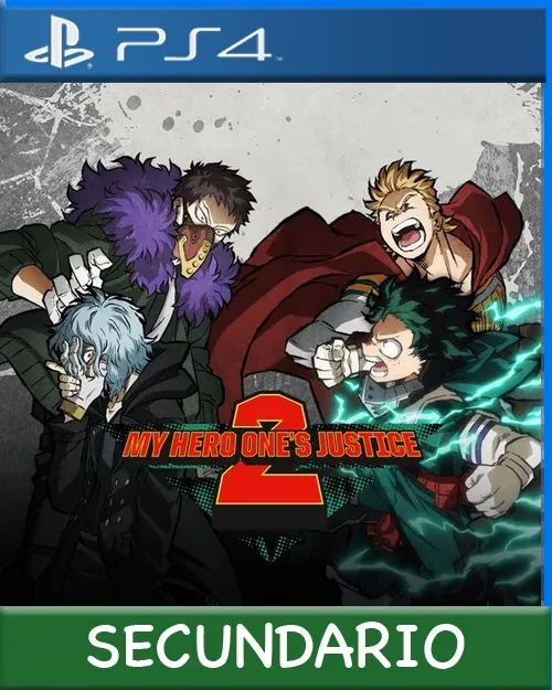 Ps4 Digital MY HERO ONE'S JUSTICE 2 Secundario