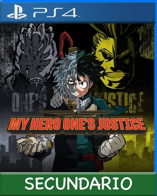 Ps4 Digital MY HERO ONE'S JUSTICE Secundario
