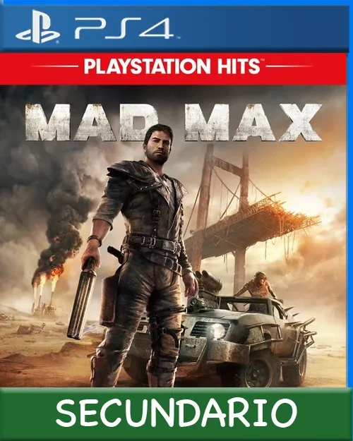 Ps4 Digital Mad Max Secundario