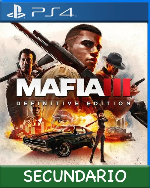 Ps4 Digital Mafia III: Definitive Edition Secundario