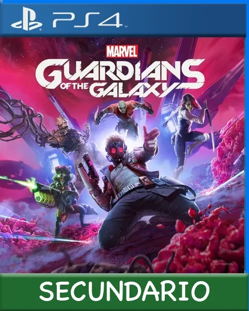 Ps4 Digital Marvel's Guardians of the Galaxy Secundario