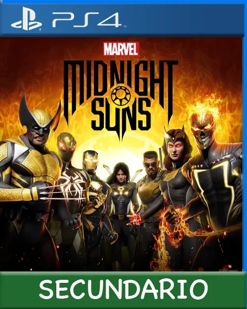 Ps4 Digital Marvel's Midnight Suns for Secundario