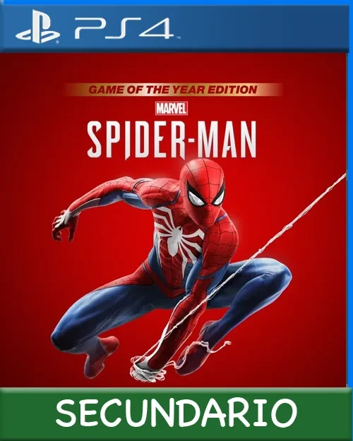 Ps4 Digital Marvel's Spider-Man: Game of the Year Edition Secundario