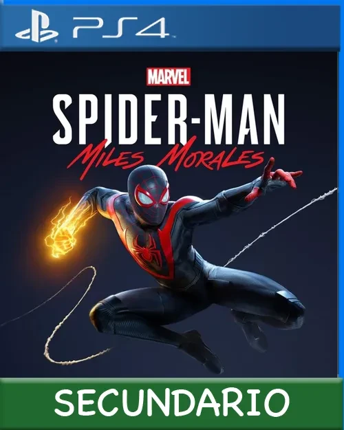 Ps4 Digital Marvel's Spider-Man: Miles Morales Secundario